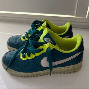 Nike Air Force 1 Crater Next Nature GS Bright Spruce Volt. Size 5.5